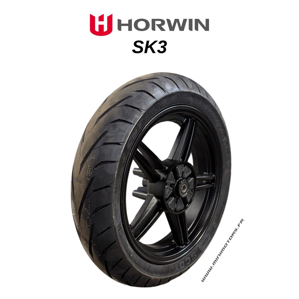 SK3 ensemble  jante + pneu arriere