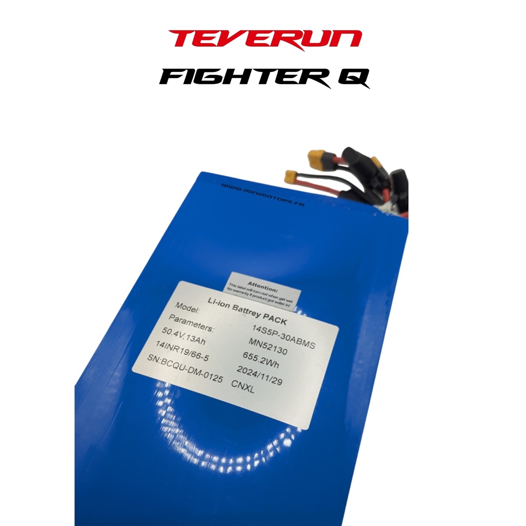 TEVERUN FIGHTER MINI Q | BATTERIE 52V13AH