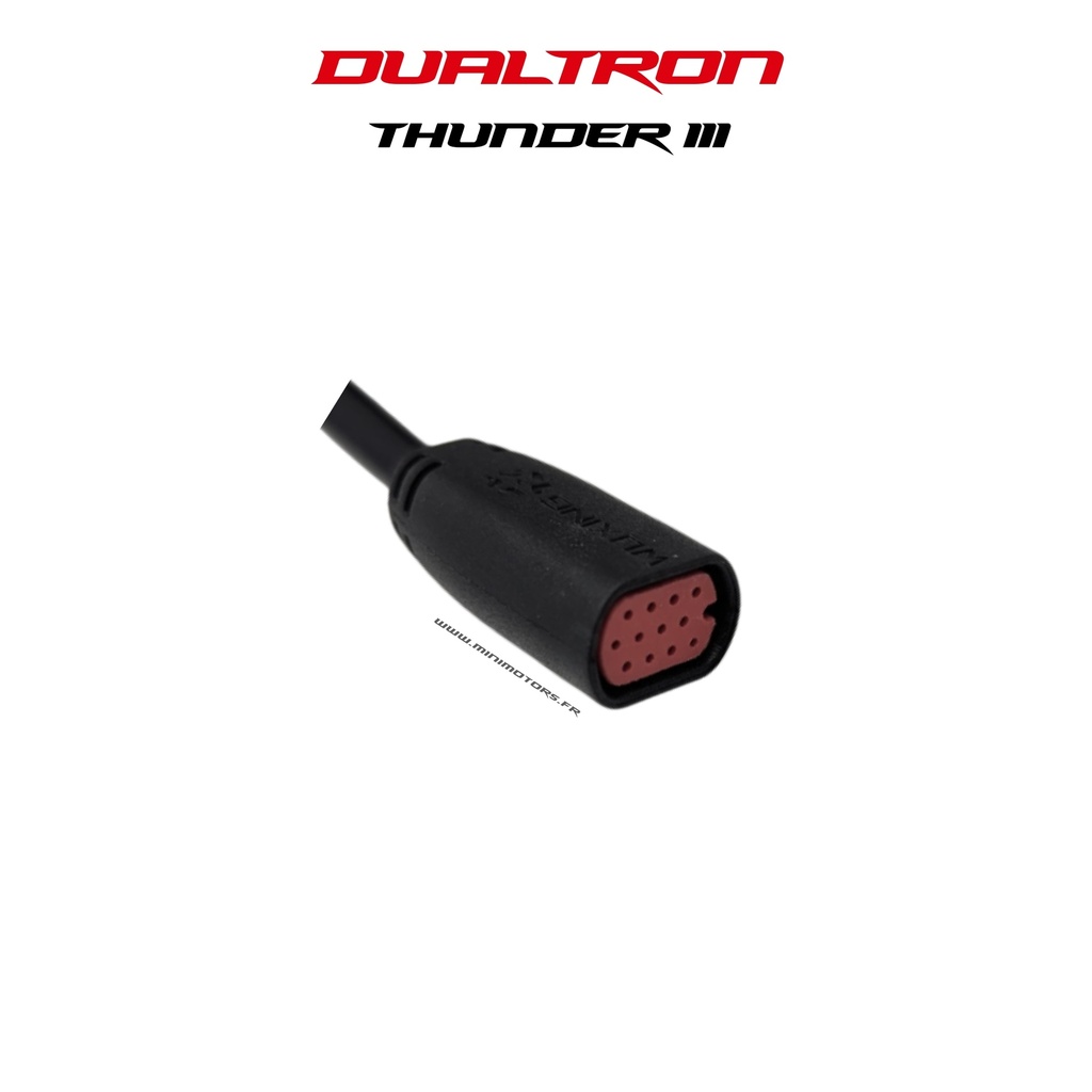 DUALTRON THUNDER 3 | CABLE POUR DISPLAY EY4 2023 CONNECTEUR ROUGE