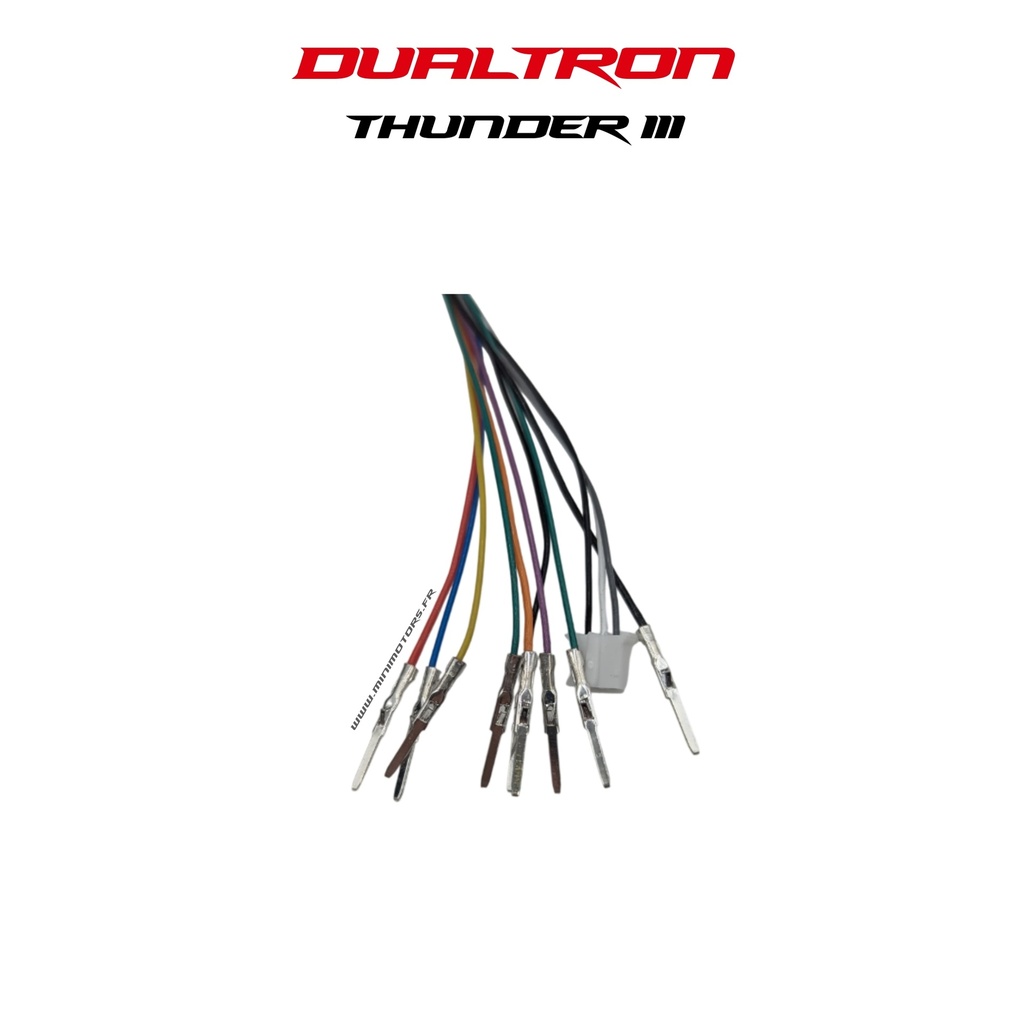 DUALTRON THUNDER 3 | CABLE POUR DISPLAY EY4 2023 CONNECTEUR ROUGE