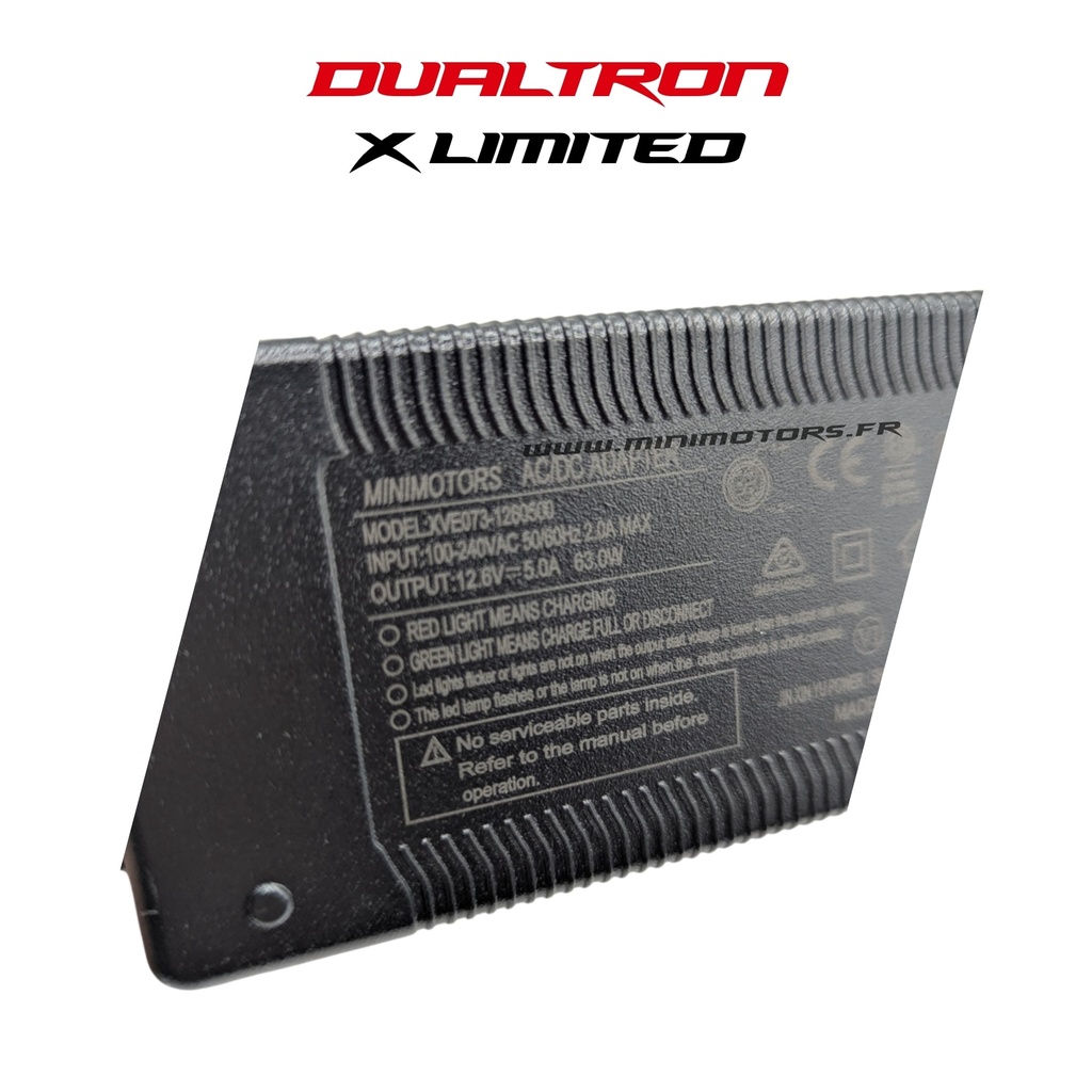 DUALTRON X LIMITED | CHARGEUR 12.6V 5A