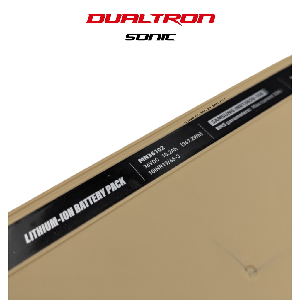 DUALTRON SONIC | BATTERIE (36V10.2A)