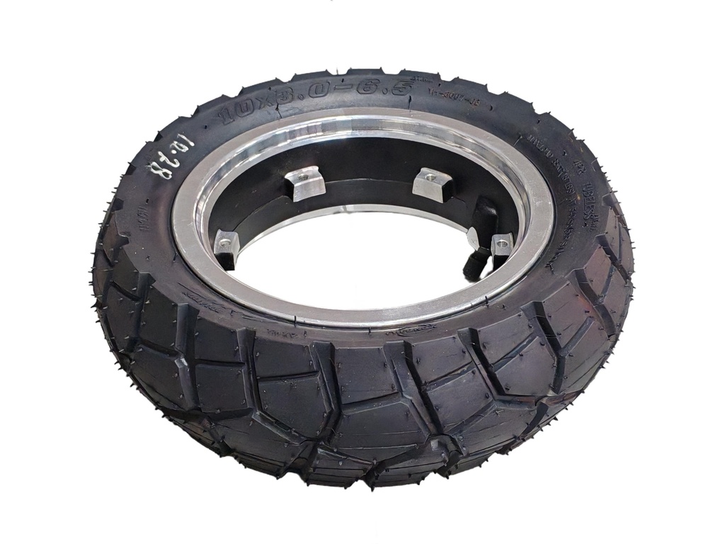 DUALTRON NEW VICTOR & LUXURY & PLUS | ROUE COMPLET AV (JANTE + PNEU ANTI CREVAISON )