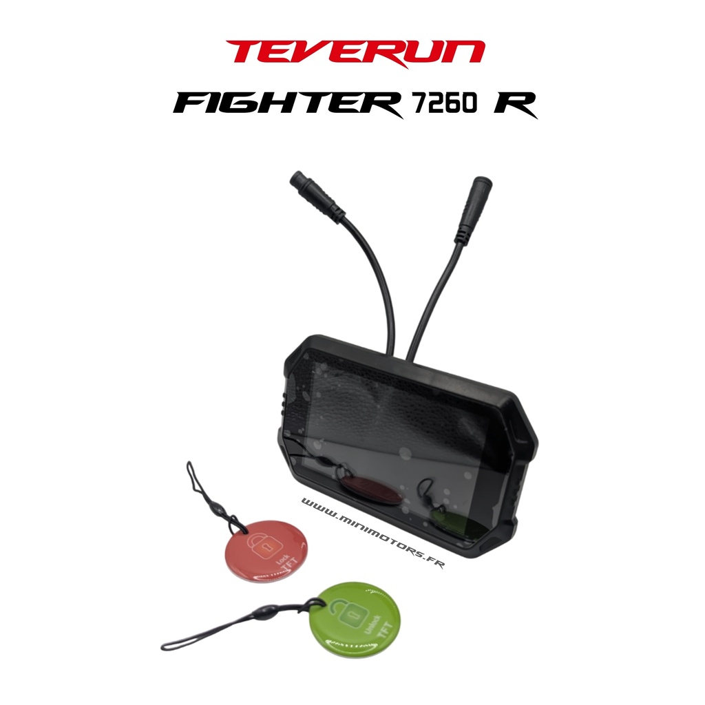 TEVERUN FIGHTER 7260R & 11+ | DISPLAY TFT 4 POUCES