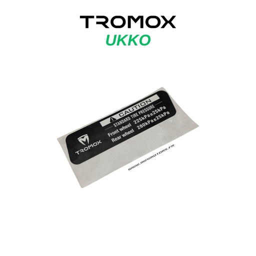 [TROMOX0473] UKKO | STICKER PRESSION PNEUS