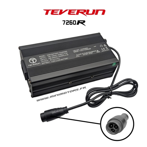 [TVR00025] TEVERUN FIGHTER SUPREME & 7260R | CHARGEUR RAPIDE 84V 5A V2